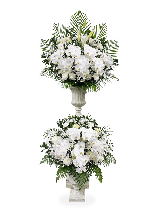 高級生花スタンド 二段